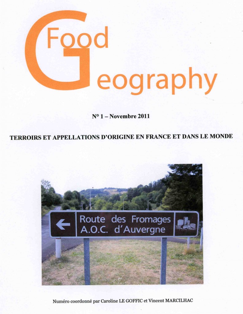 Food Geography n° 1