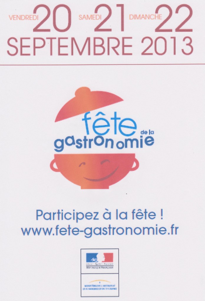 fête de la gastronomie 2013