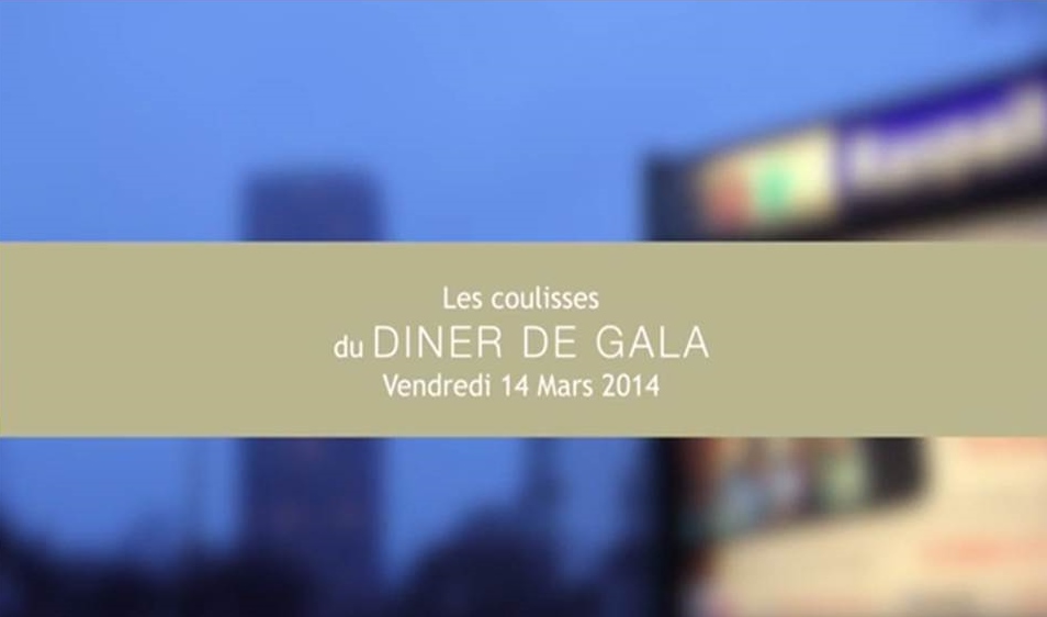 Dîner de gala organisé au sein du Pôle Universitaire de Gastronomie au Lycée des métiers de l'hôtellerie Guillaume Tirel à Paris